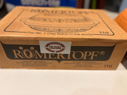 Vintage romertopf clay - clay, terra